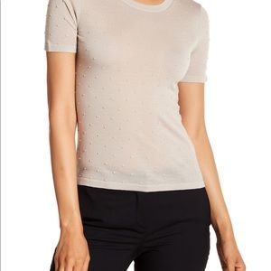 Boss Fineen Jacquard Dot Merino Tee T-Shirt